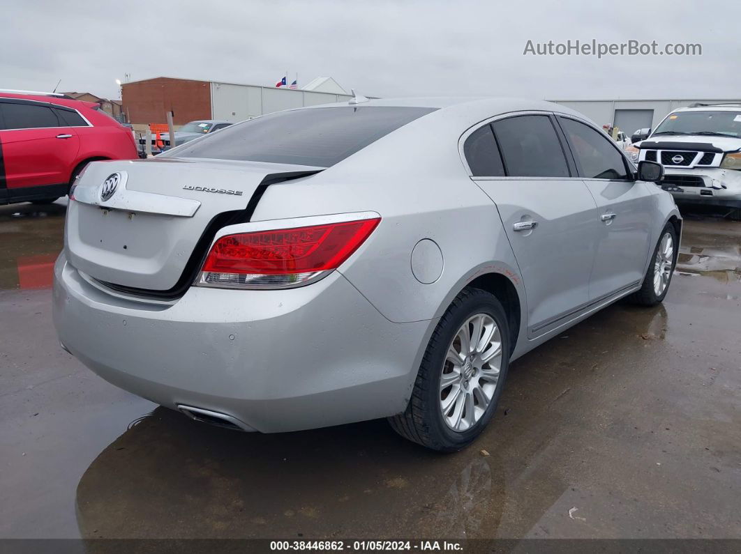 2013 Buick Lacrosse Leather Group Gray vin: 1G4GC5E39DF225487