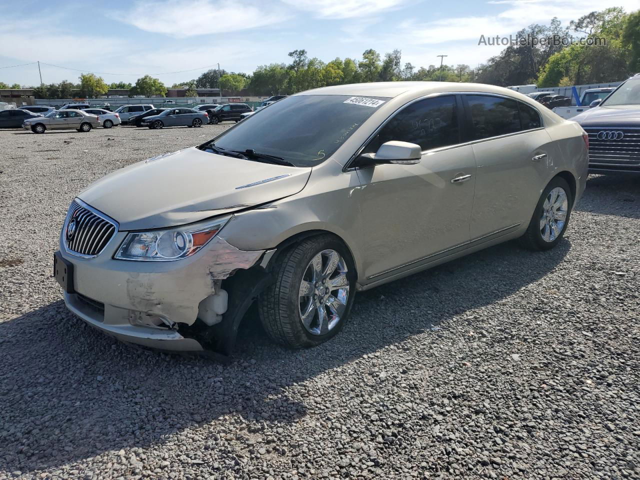 2013 Buick Lacrosse  Золотой vin: 1G4GC5E39DF237087