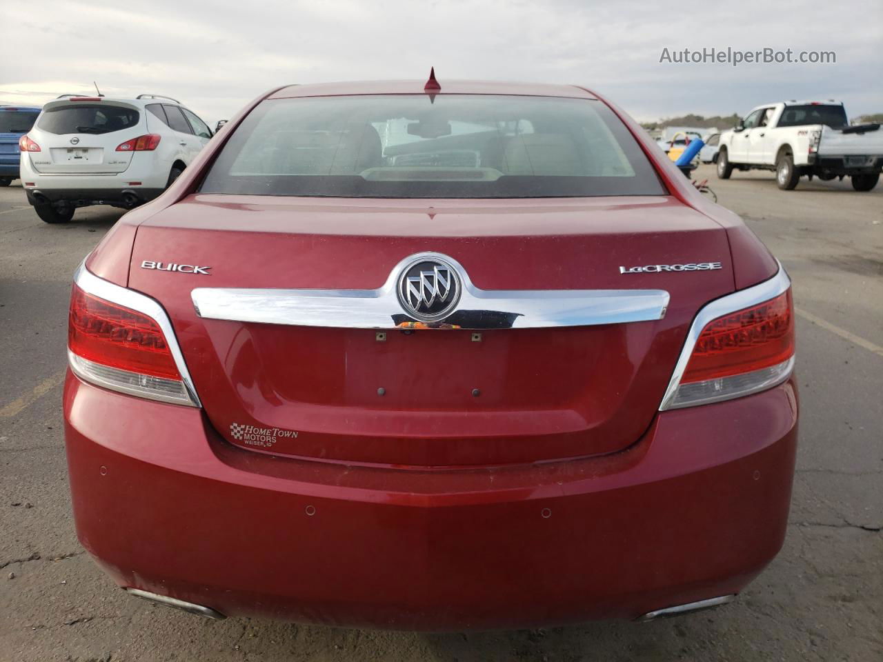 2013 Buick Lacrosse  Красный vin: 1G4GC5E39DF334631