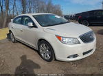 2013 Buick Lacrosse Leather Group White vin: 1G4GC5E3XDF134647