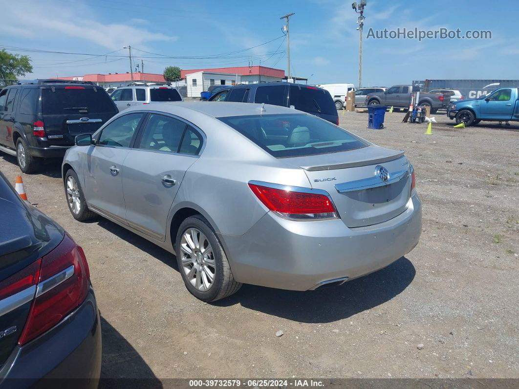 2013 Buick Lacrosse Leather Group Gray vin: 1G4GC5E3XDF294107