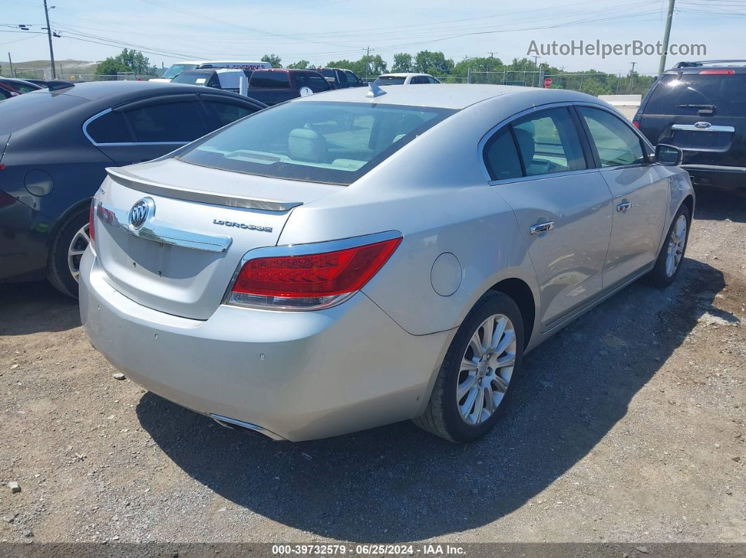 2013 Buick Lacrosse Leather Group Gray vin: 1G4GC5E3XDF294107