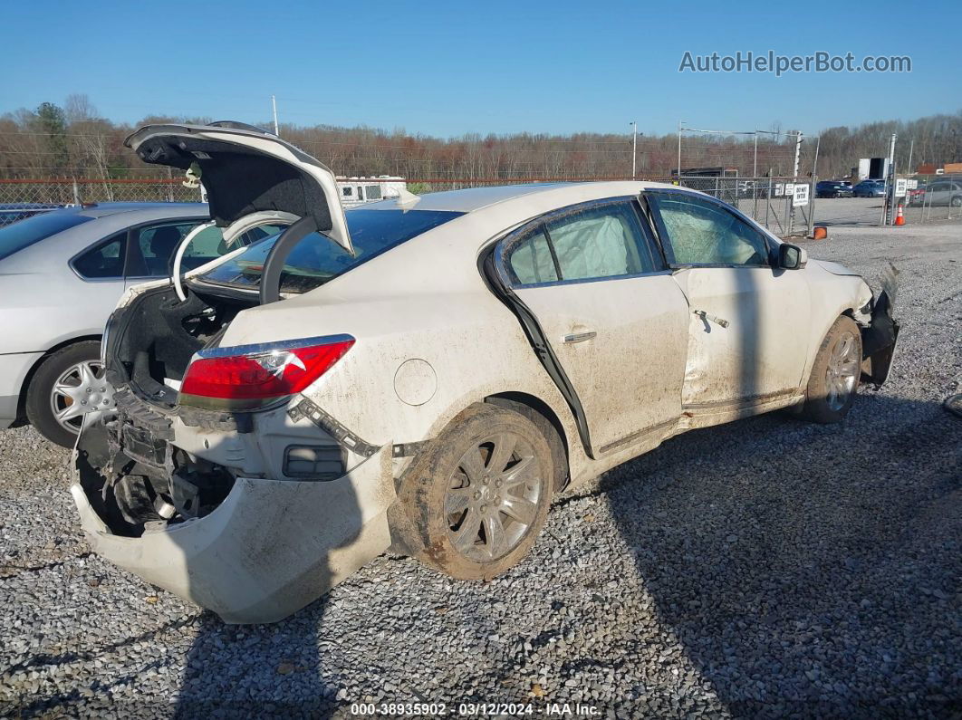 2013 Buick Lacrosse Leather Group White vin: 1G4GC5E3XDF319023