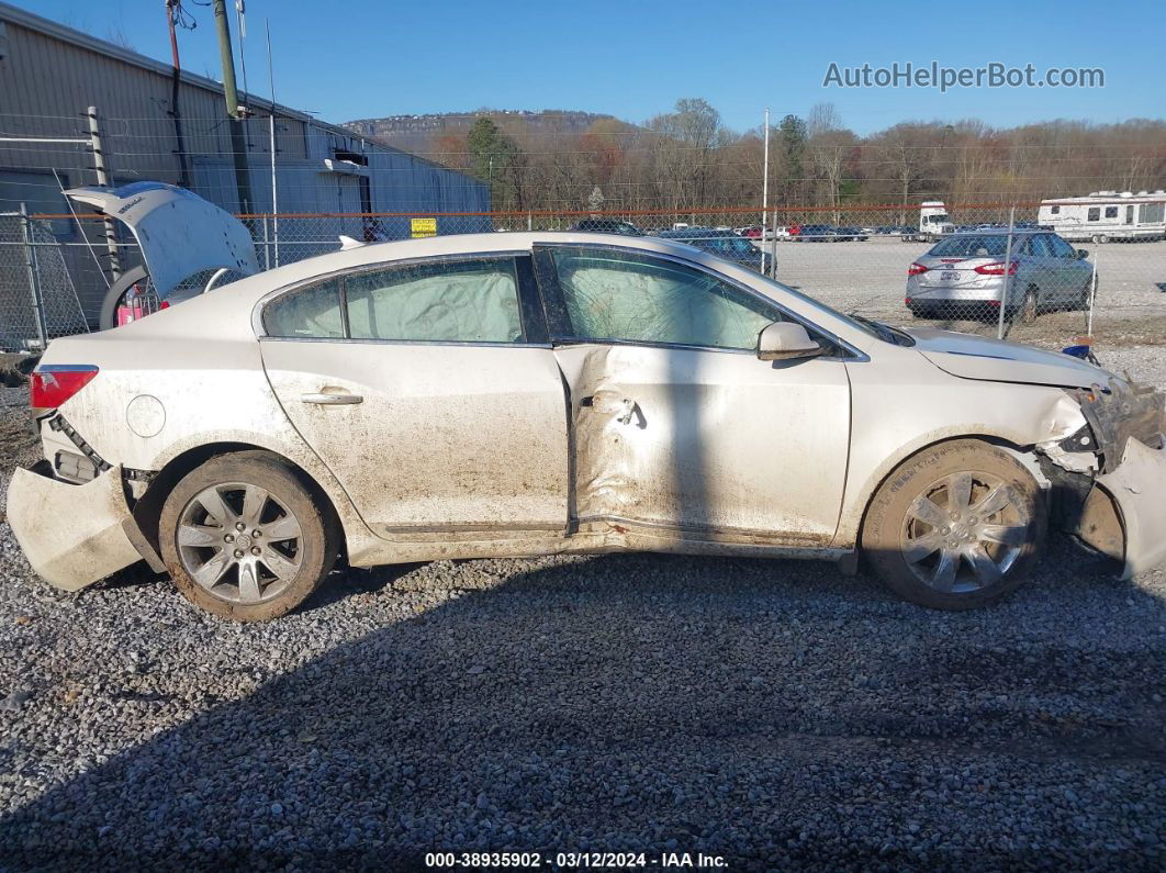 2013 Buick Lacrosse Leather Group White vin: 1G4GC5E3XDF319023