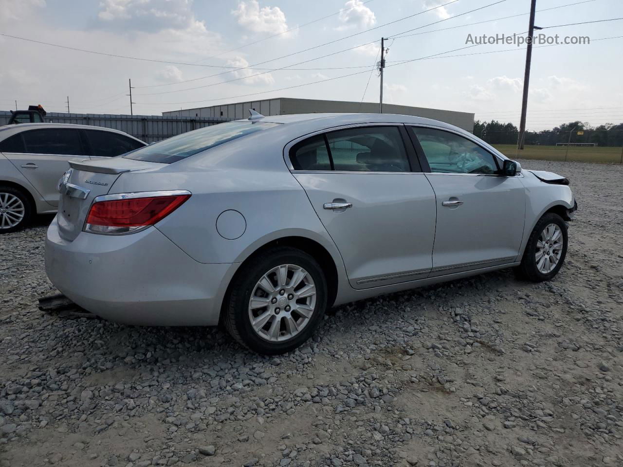 2013 Buick Lacrosse  Silver vin: 1G4GC5ER0DF258060