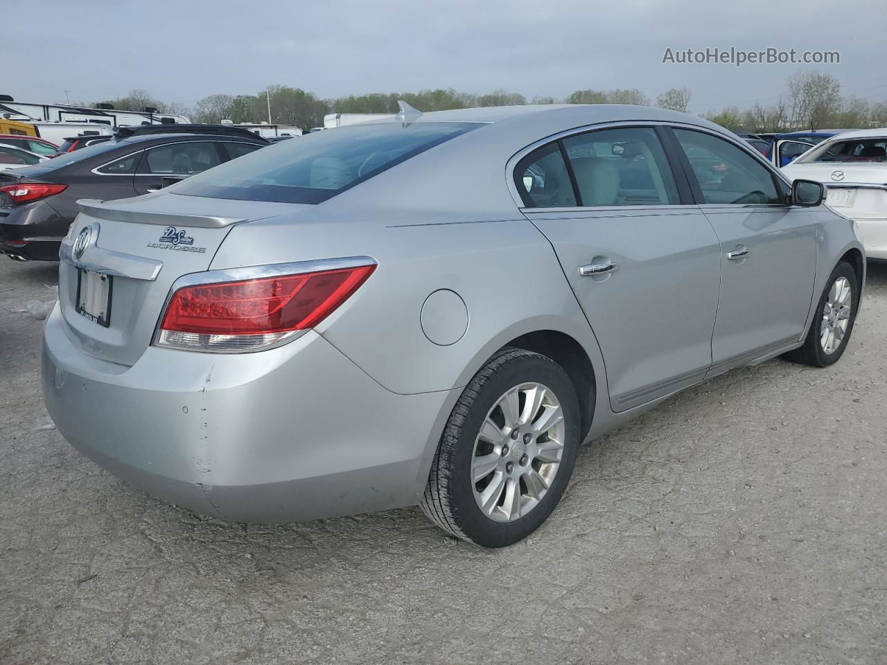 2013 Buick Lacrosse  Silver vin: 1G4GC5ER1DF324714