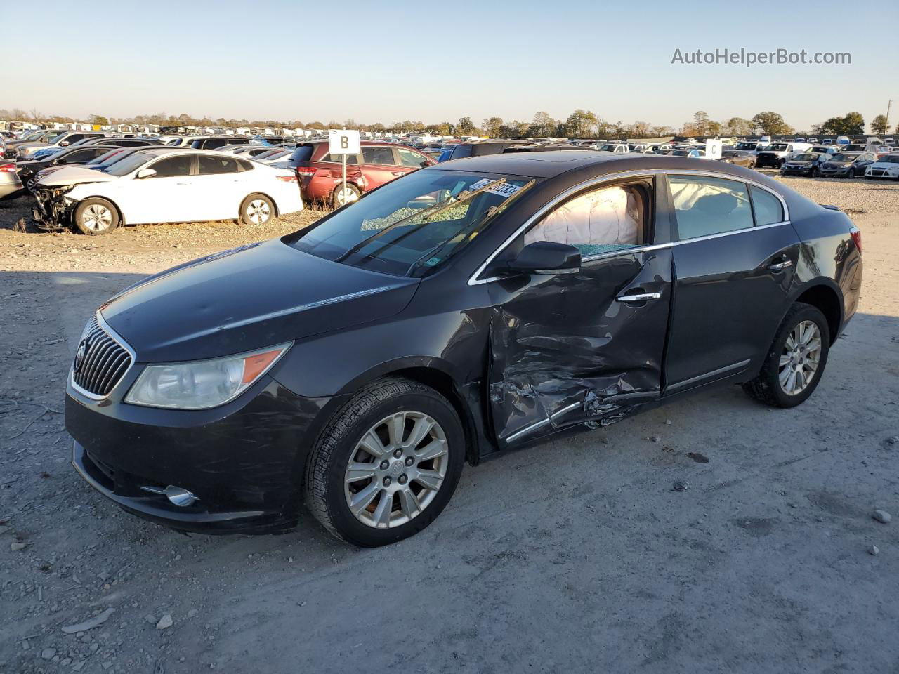 2013 Buick Lacrosse  Black vin: 1G4GC5ER4DF166188