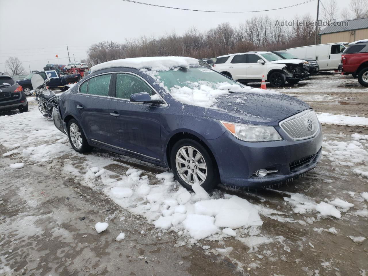 2013 Buick Lacrosse  Blue vin: 1G4GC5ER5DF195201