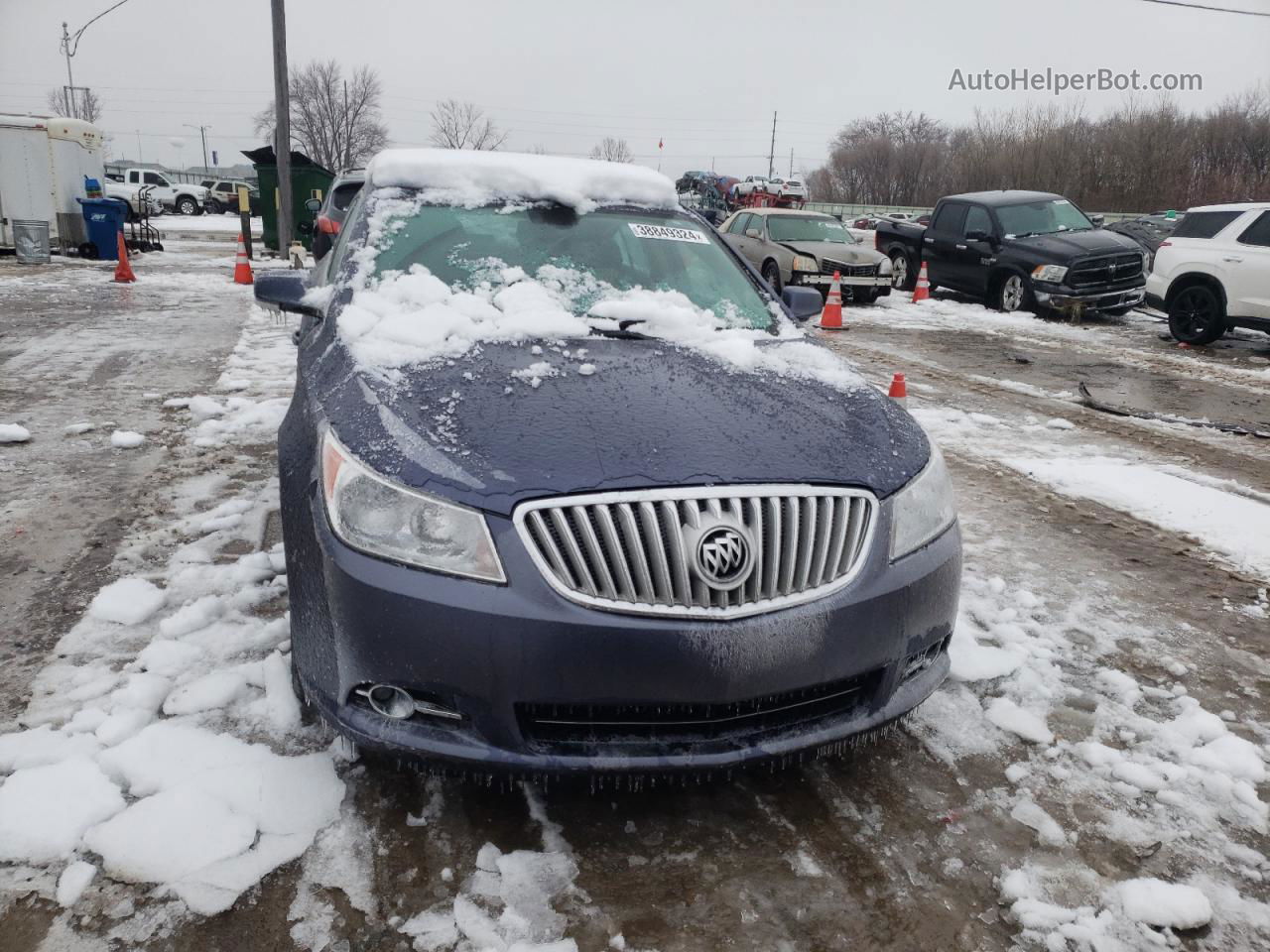 2013 Buick Lacrosse  Blue vin: 1G4GC5ER5DF195201