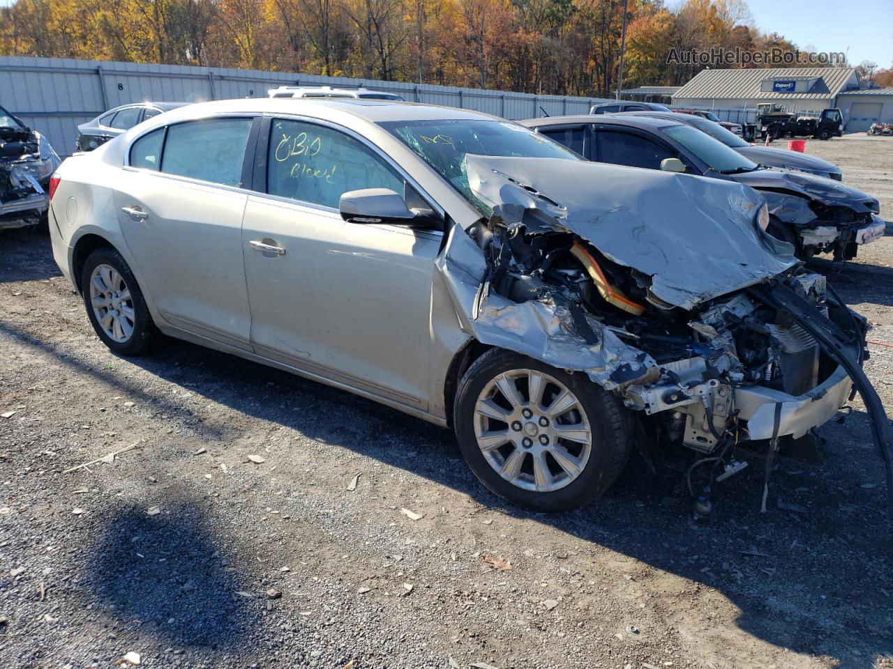 2013 Buick Lacrosse  Silver vin: 1G4GC5ER5DF291393