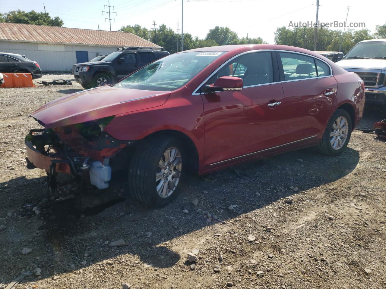 2013 Buick Lacrosse  Red vin: 1G4GC5ER5DF320827