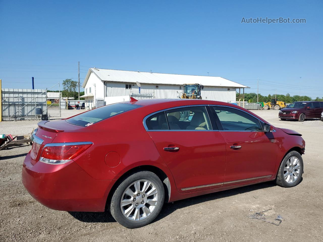 2013 Buick Lacrosse  Red vin: 1G4GC5ER6DF267183