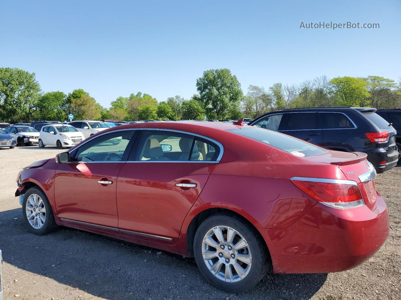 2013 Buick Lacrosse  Red vin: 1G4GC5ER6DF267183