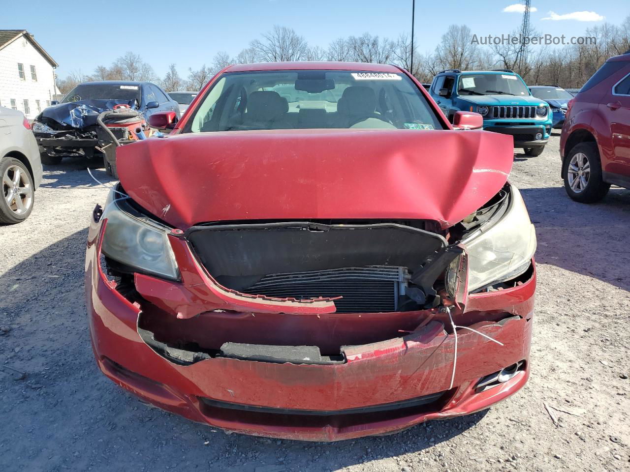 2013 Buick Lacrosse  Red vin: 1G4GC5ER8DF322409