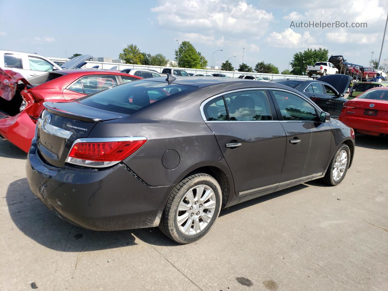 2013 Buick Lacrosse  Charcoal vin: 1G4GC5ER8DF325536