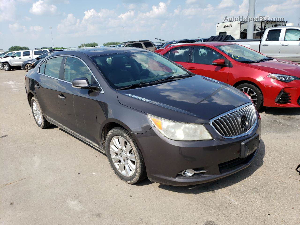 2013 Buick Lacrosse  Charcoal vin: 1G4GC5ER8DF325536