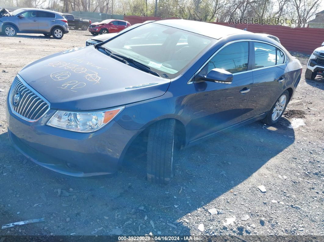 2013 Buick Lacrosse Leather Group Blue vin: 1G4GC5ER9DF199963