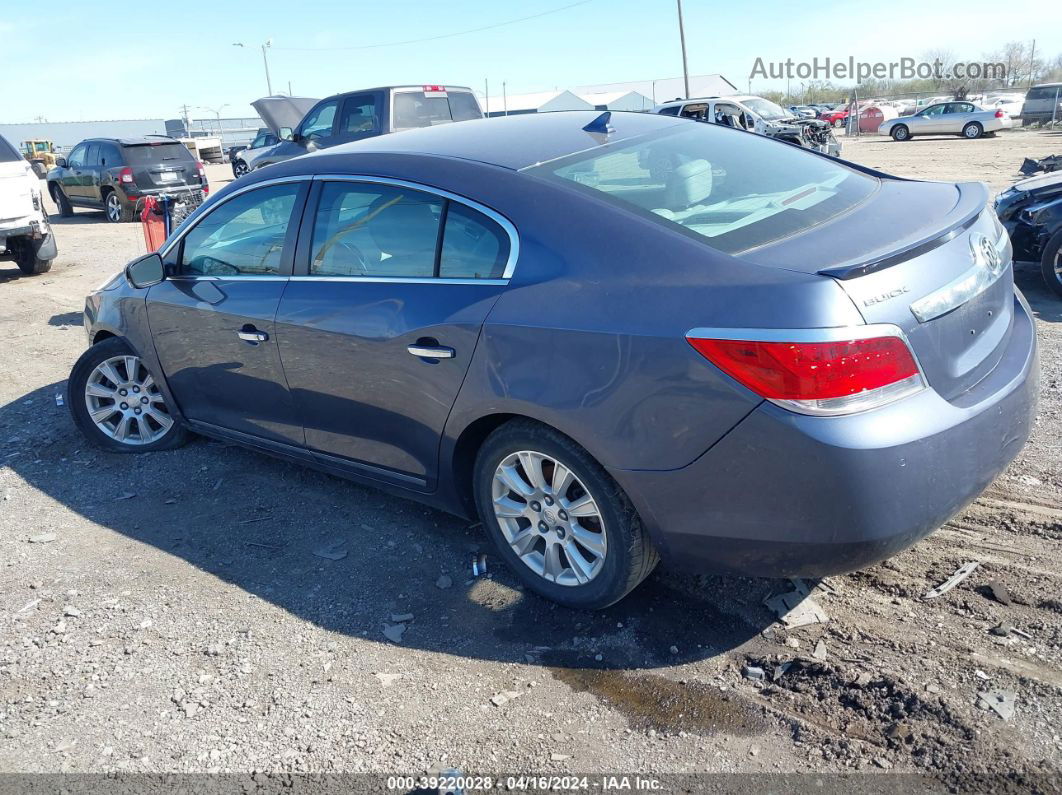 2013 Buick Lacrosse Leather Group Blue vin: 1G4GC5ER9DF199963