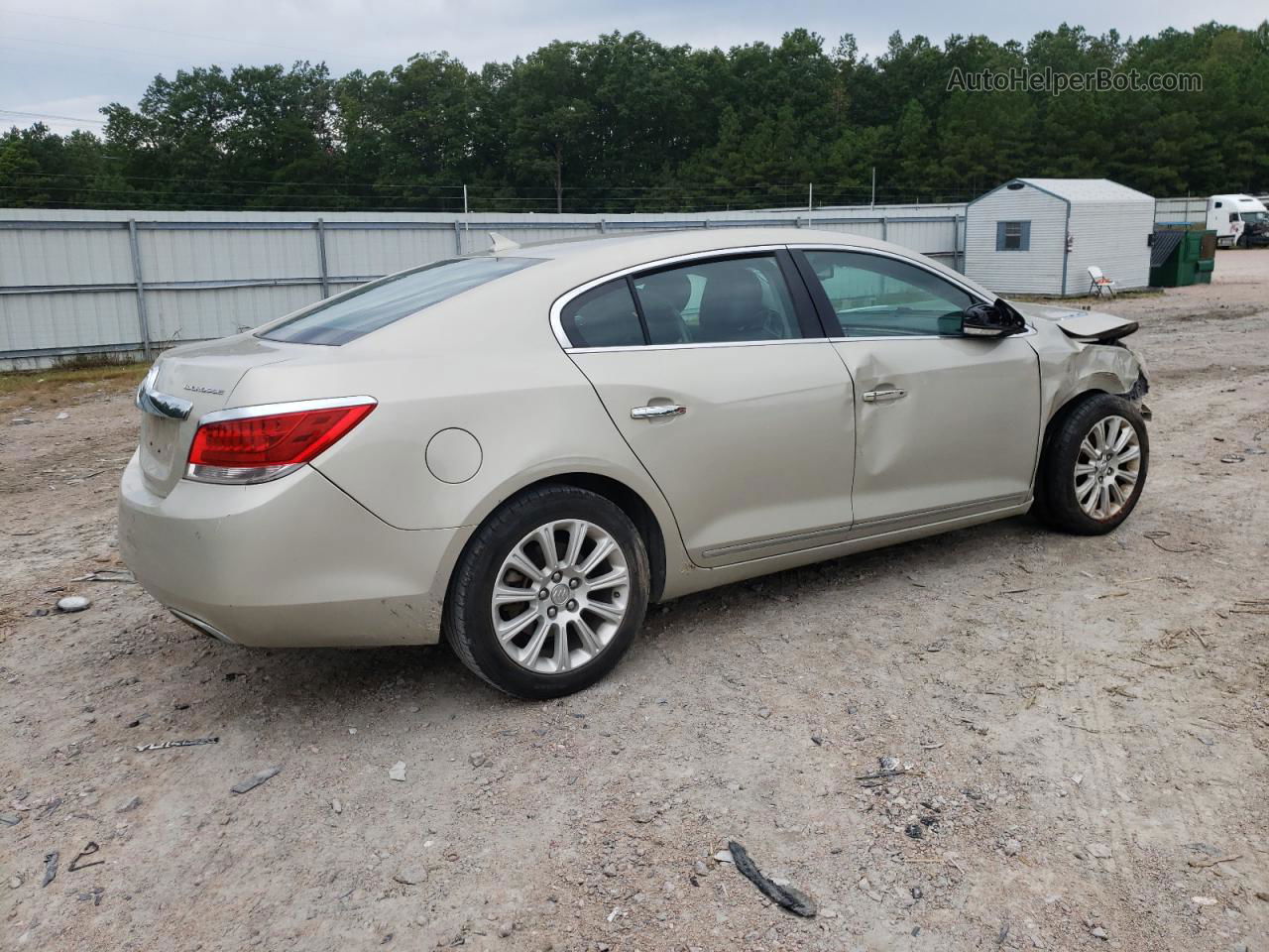 2013 Buick Lacrosse  Cream vin: 1G4GC5G31DF234777