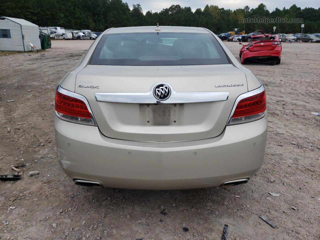 2013 Buick Lacrosse  Cream vin: 1G4GC5G31DF234777