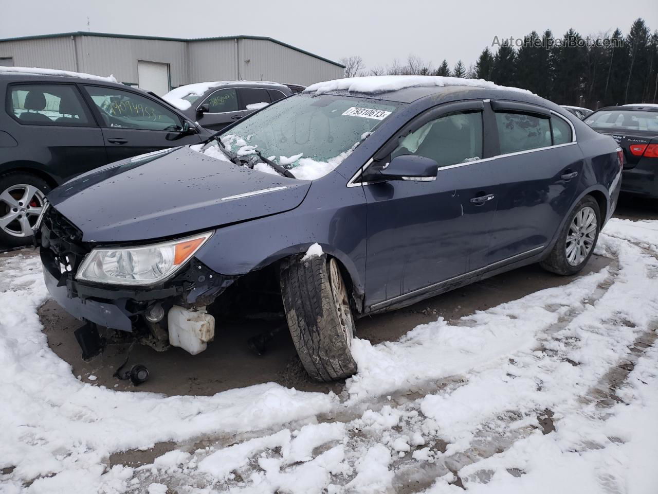 2013 Buick Lacrosse  Blue vin: 1G4GC5G32DF223464