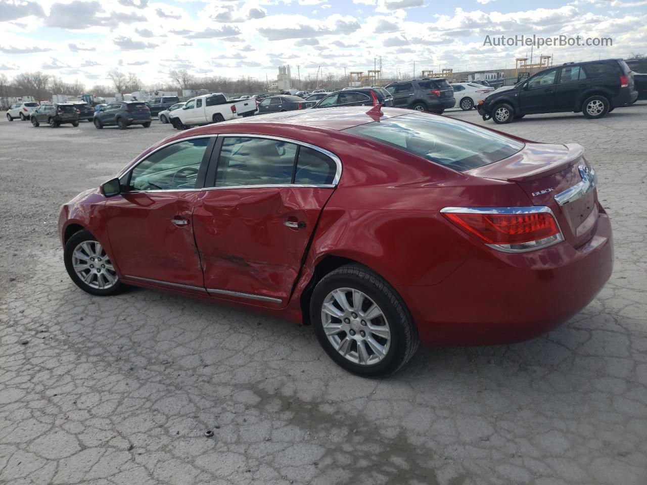 2013 Buick Lacrosse  Red vin: 1G4GC5GR7DF207698