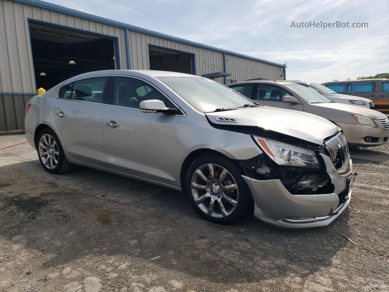 2014 Buick Lacrosse Premium Silver vin: 1G4GD5G33EF159322