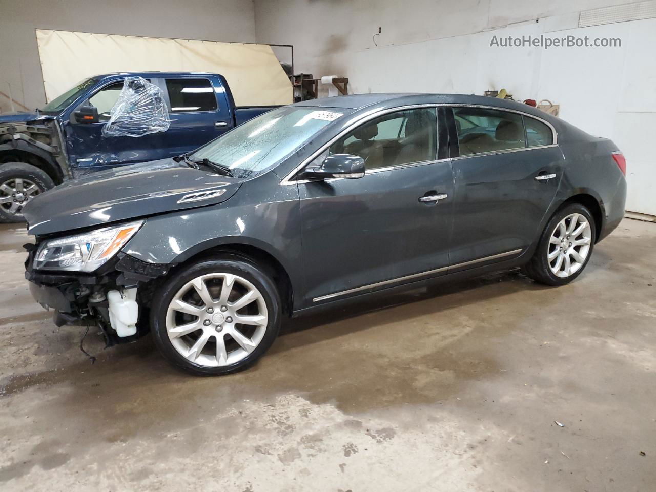 2014 Buick Lacrosse Premium Blue vin: 1G4GD5G3XEF169121