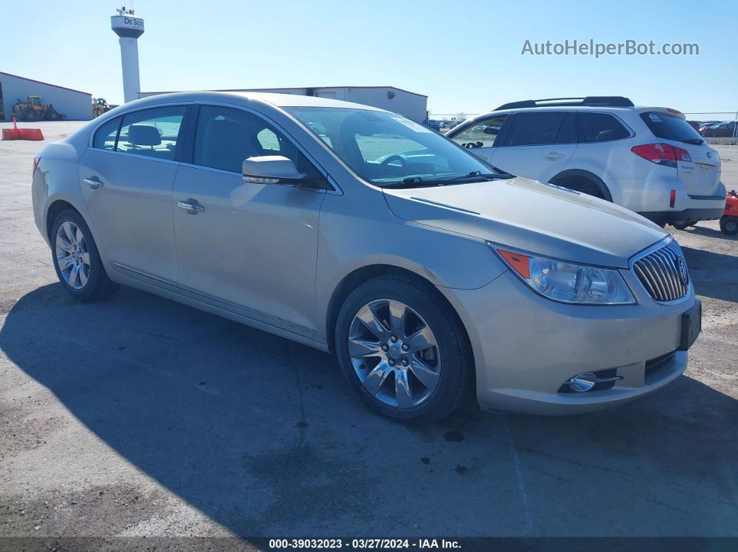 2013 Buick Lacrosse Premium 1 Group Золотой vin: 1G4GF5E30DF221383