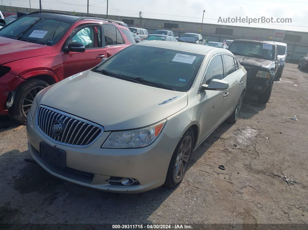 2013 Buick Lacrosse Premium 1 Group Золотой vin: 1G4GF5E32DF204794