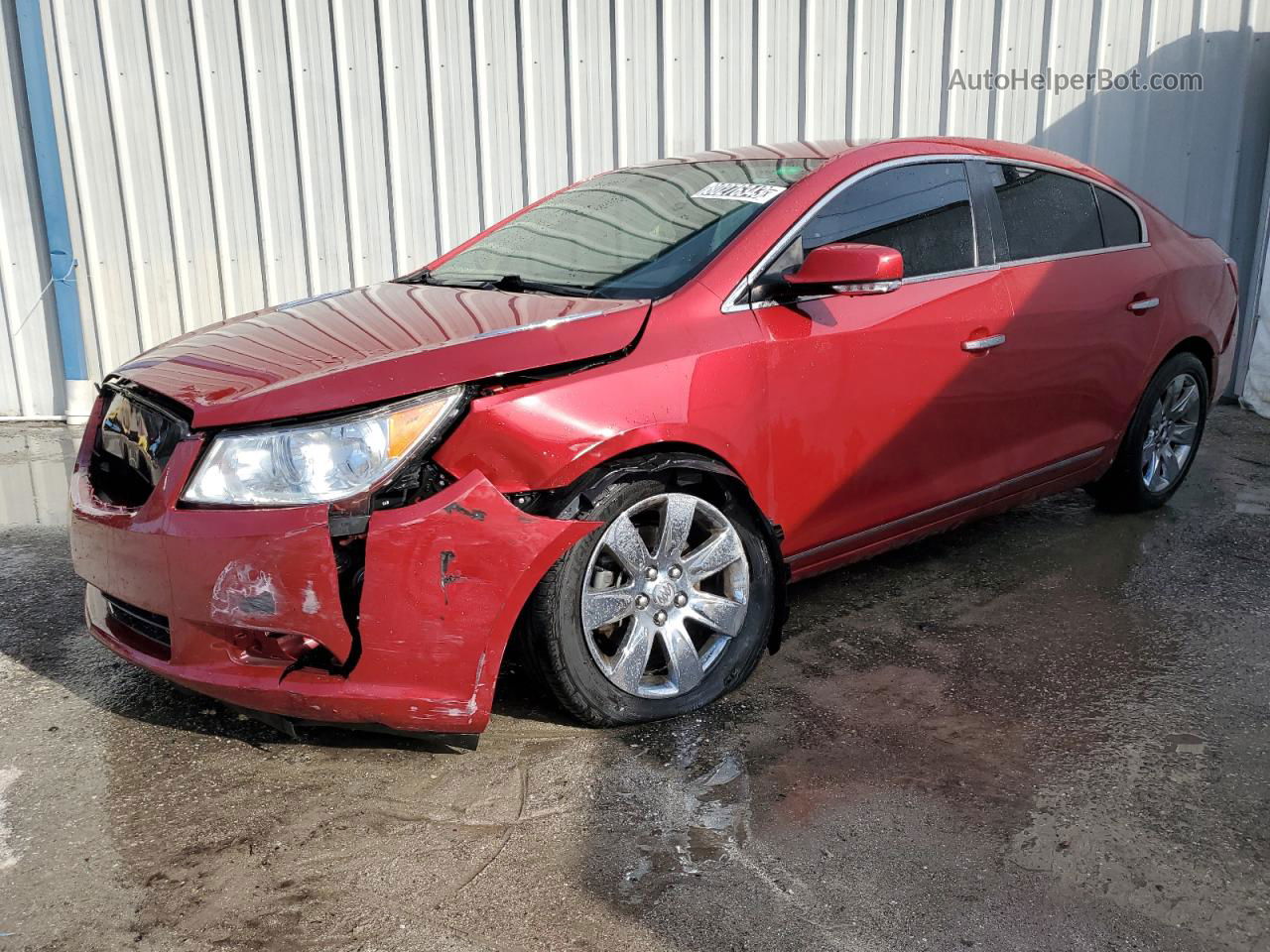 2013 Buick Lacrosse Premium Red vin: 1G4GF5E33DF290598