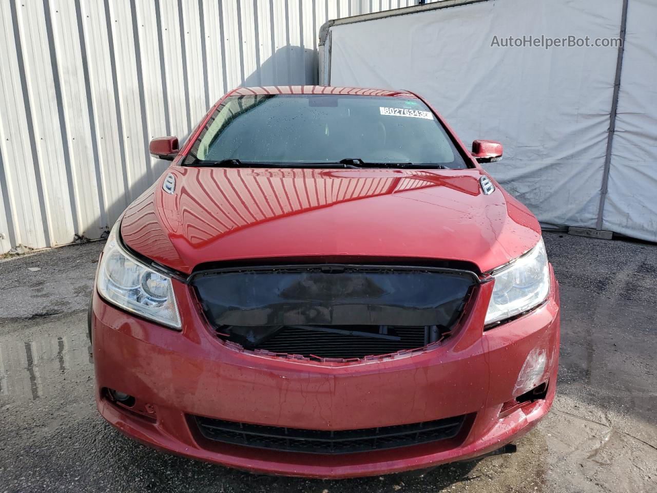 2013 Buick Lacrosse Premium Red vin: 1G4GF5E33DF290598