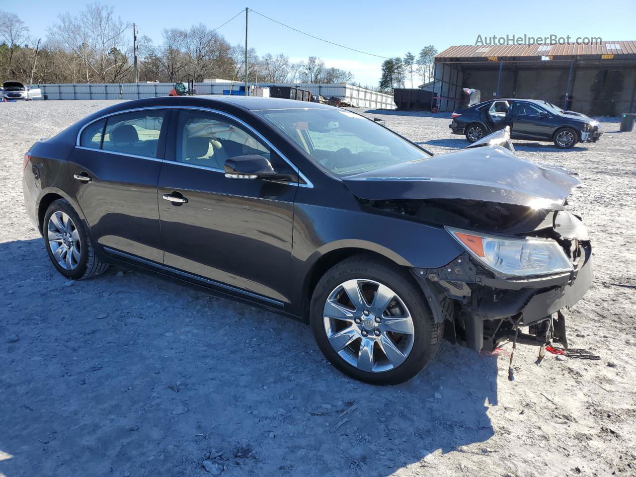 2013 Buick Lacrosse Premium Коричневый vin: 1G4GF5E34DF173838