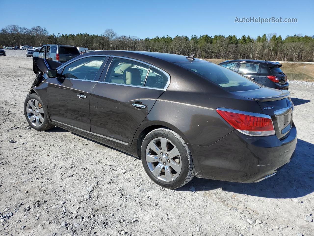 2013 Buick Lacrosse Premium Коричневый vin: 1G4GF5E34DF173838