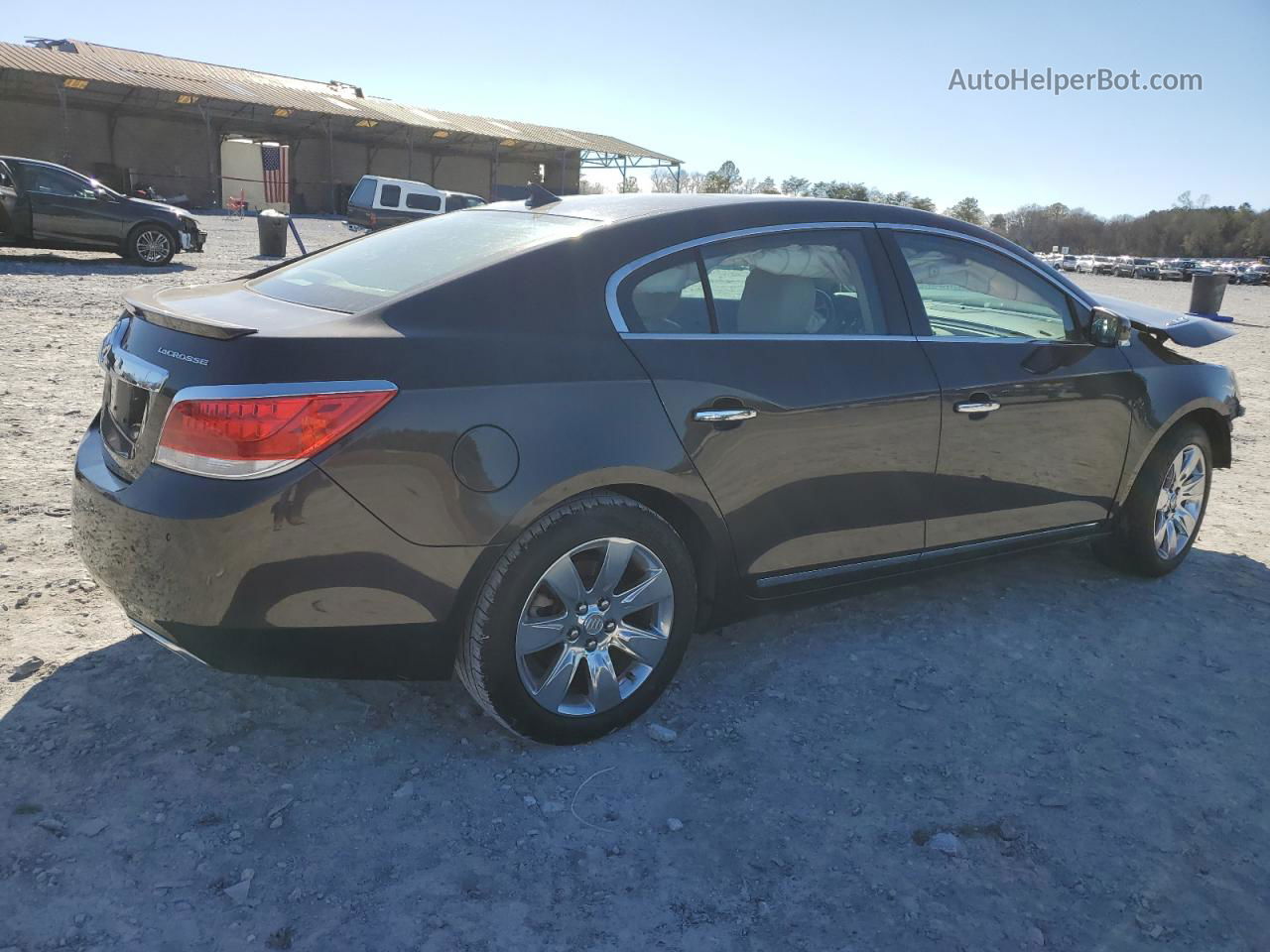 2013 Buick Lacrosse Premium Brown vin: 1G4GF5E34DF173838