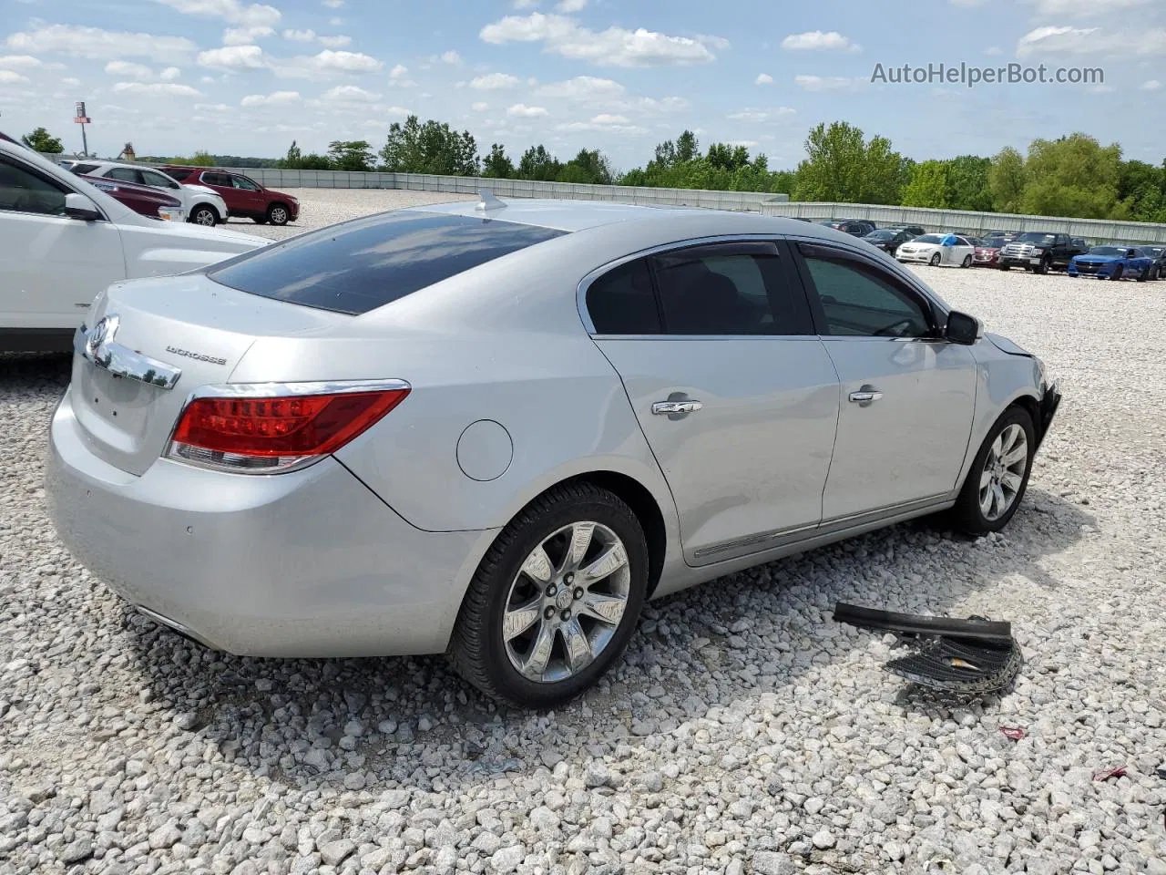 2013 Buick Lacrosse Premium Silver vin: 1G4GF5E34DF199730