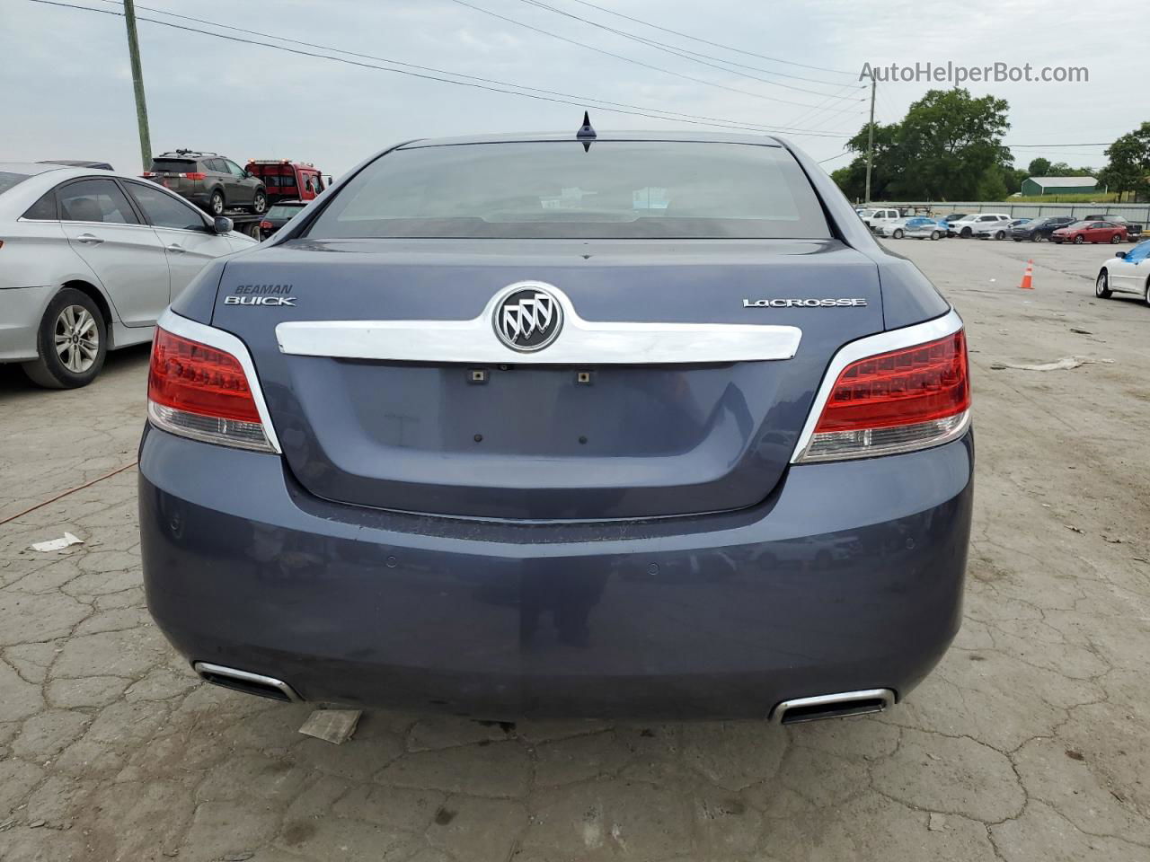 2013 Buick Lacrosse Premium Blue vin: 1G4GF5E38DF283114