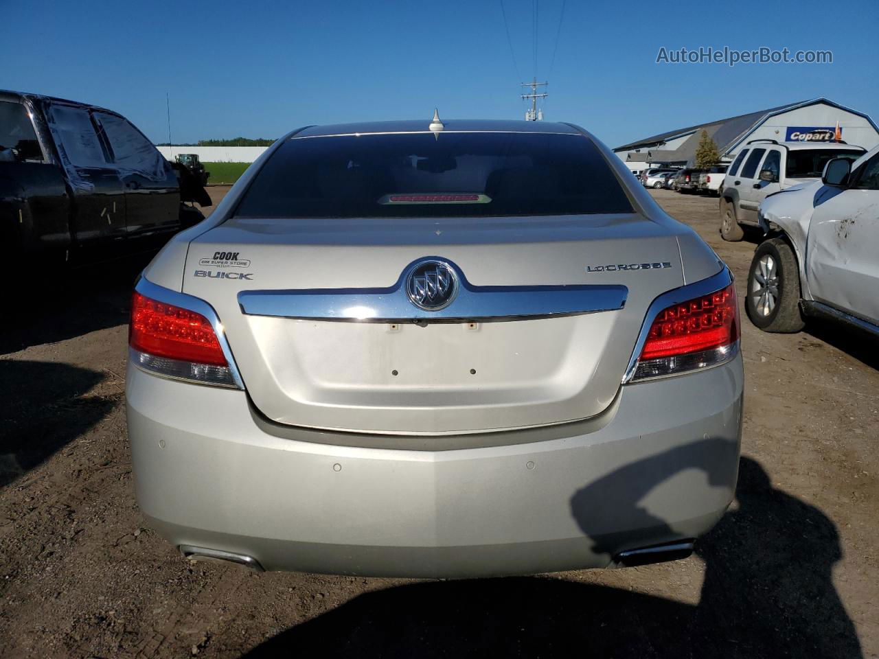 2013 Buick Lacrosse Premium Beige vin: 1G4GF5E38DF319013