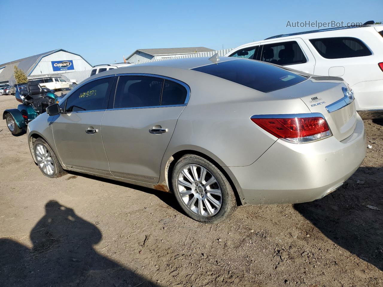 2013 Buick Lacrosse Premium Beige vin: 1G4GF5E38DF319013