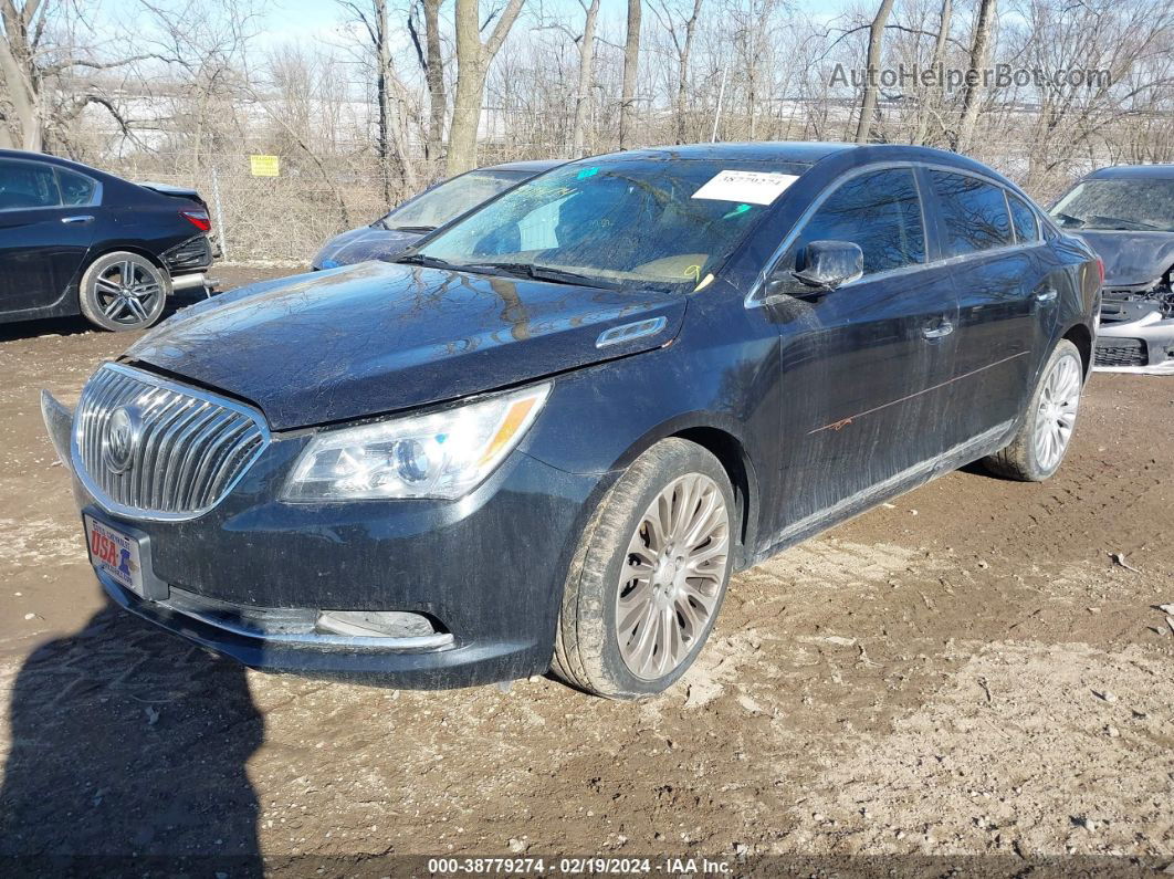 2014 Buick Lacrosse Premium Ii Group Black vin: 1G4GF5G34EF171117