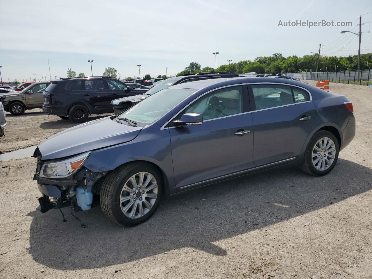 2013 Buick Lacrosse Premium Blue vin: 1G4GF5G35DF218671