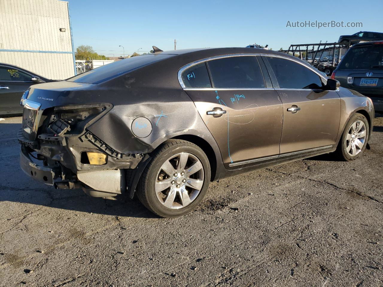 2013 Buick Lacrosse Premium Черный vin: 1G4GF5G36DF183641