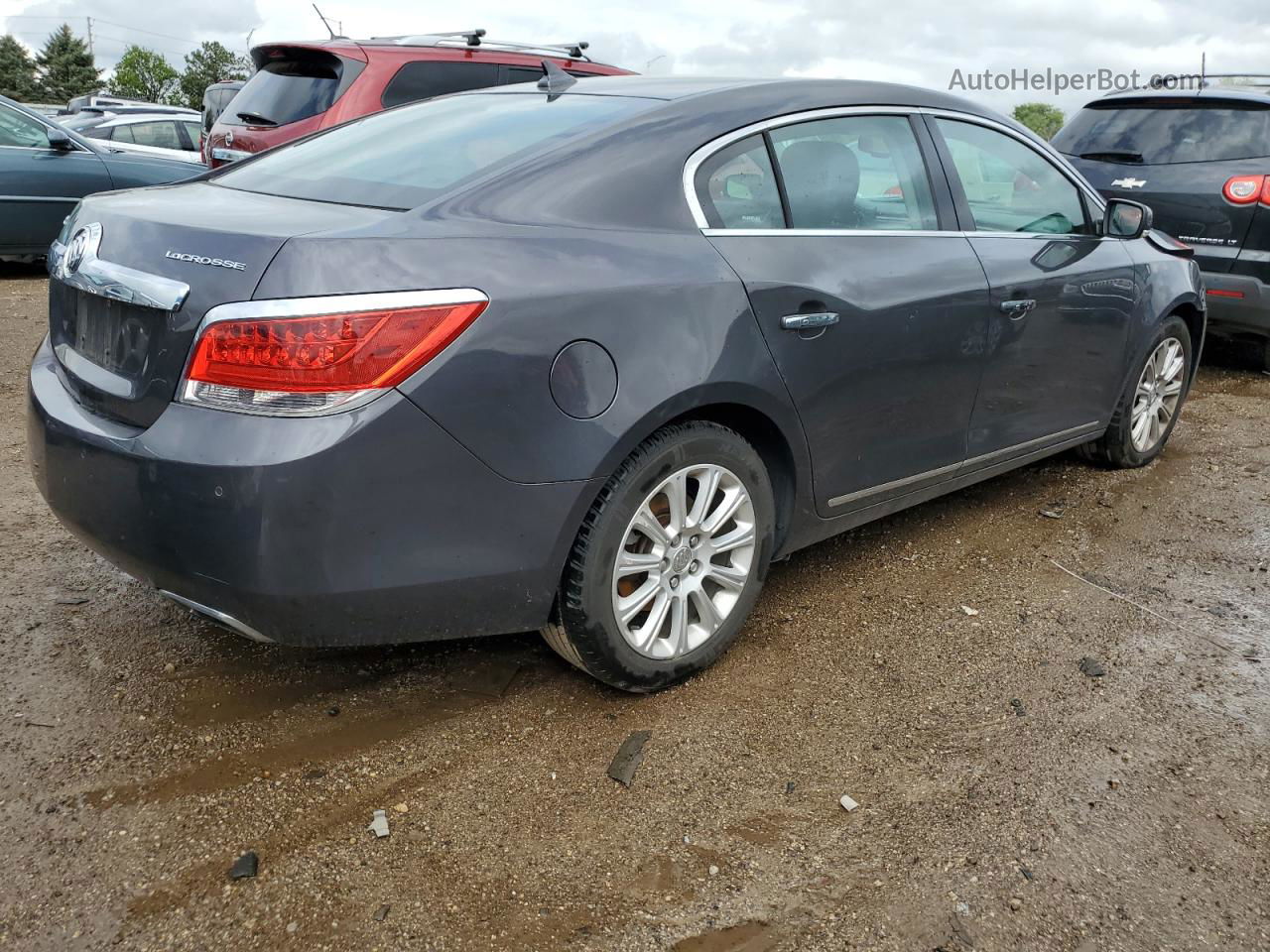 2013 Buick Lacrosse Premium Серый vin: 1G4GF5G3XDF330057