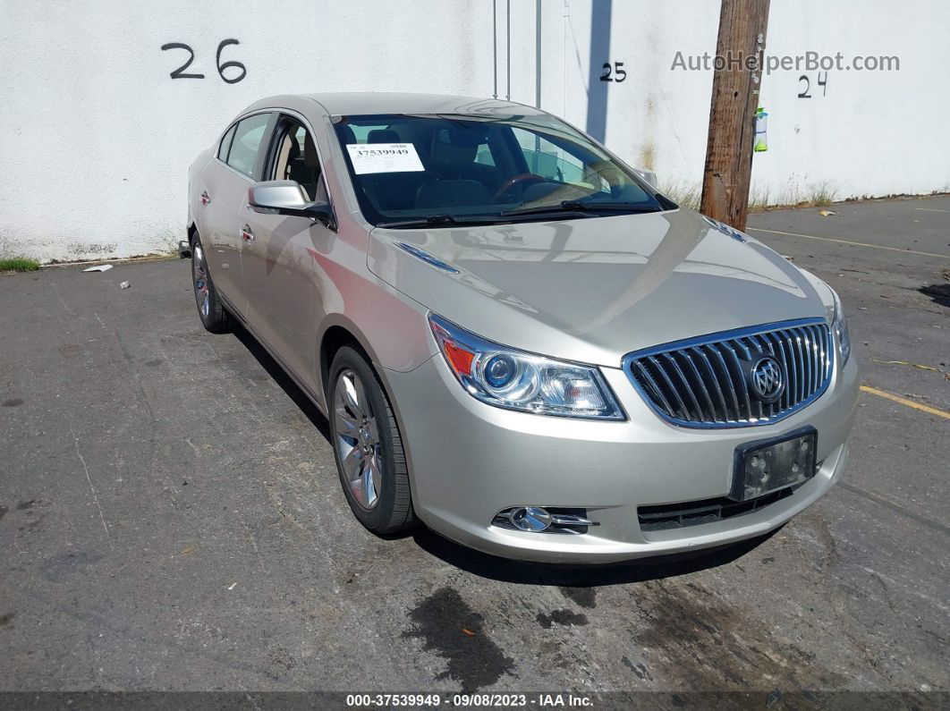 2013 Buick Lacrosse Premium Золотой vin: 1G4GF5E32DF253879