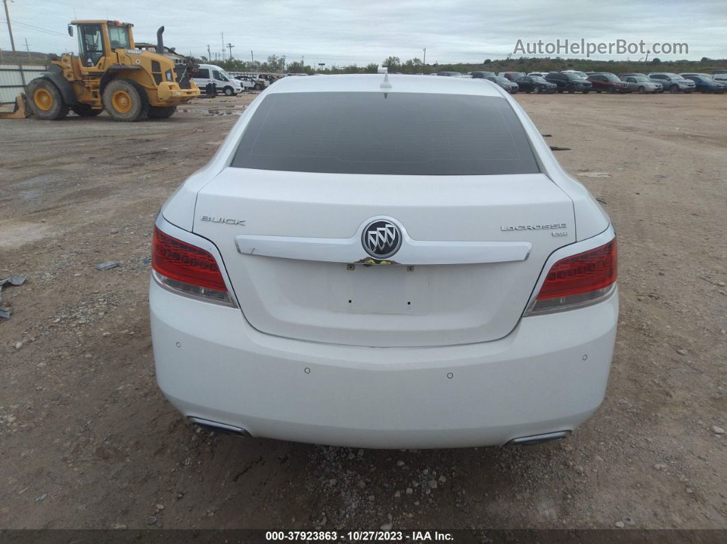 2013 Buick Lacrosse Premium 1 Group White vin: 1G4GG5E31DF136534