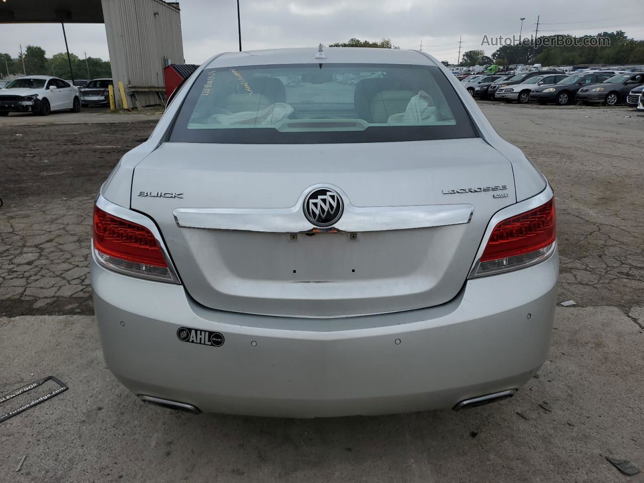 2013 Buick Lacrosse Premium Серебряный vin: 1G4GG5E32DF277645