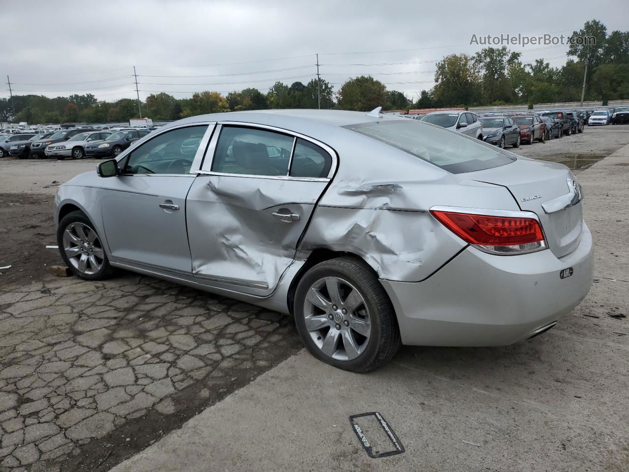 2013 Buick Lacrosse Premium Серебряный vin: 1G4GG5E32DF277645