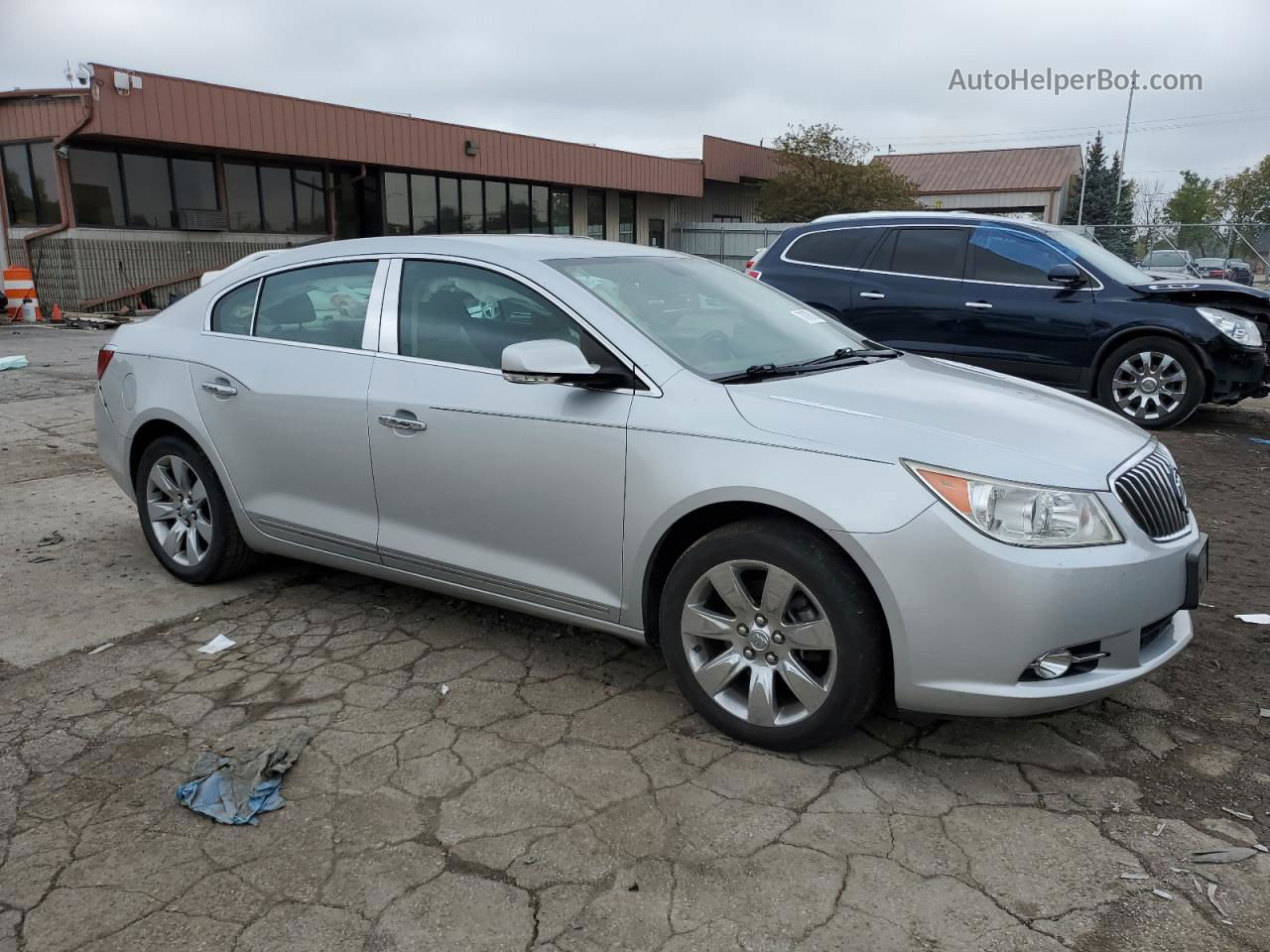 2013 Buick Lacrosse Premium Silver vin: 1G4GG5E32DF277645