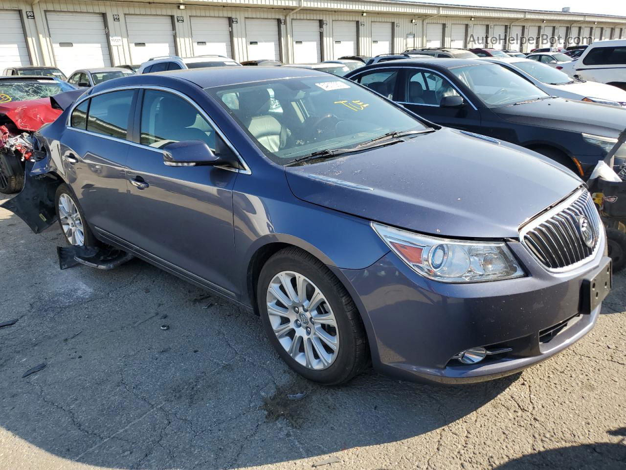 2013 Buick Lacrosse Premium Teal vin: 1G4GG5E34DF229161