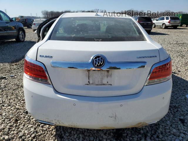 2013 Buick Lacrosse Premium White vin: 1G4GH5E33DF123278